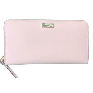 Clean✨Kate Spade ♠️ Pink Long Wallet